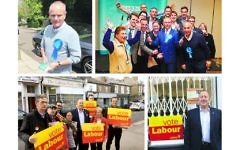 Finchley and Golders Green is being contested by Tory Mike Freer (top) and Labour's Jeremy Newmark (bottom) Finchley and Golders Green is being contested by Tory Mike Freer (top) and Labour's Jeremy Newmark (bottom)