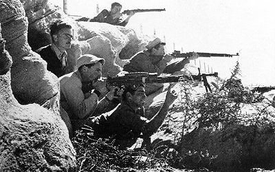 Haganah fighters in 1947