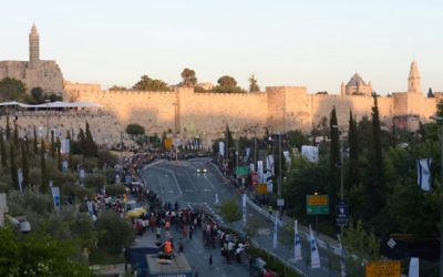 The Old City Walls in Jerusalem