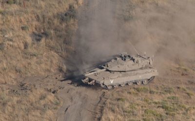 An Israeli tank

   Photo by: Ayal Margolin- JINIPIX