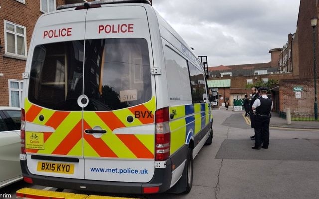 Man at polling station shouting "F***ing Jews, kill all the Jews, what are you doing here", as  Shomrim alerted Hackney police, who arrested a suspect

credit: @Shomrim