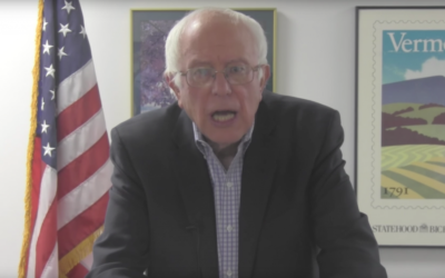 Bernie Sanders' addressing the left wing Israeli party