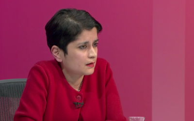 Shami Chakrabarti speaking on BBCQT