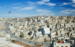 A view of eastern Amman from Jabal al-Qal'a A view of eastern Amman from Jabal al-Qal'a