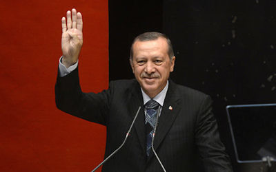 Turkish leader Recep Tayyip Erdoğan
