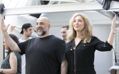 Omid Djalili with Tracy-Ann Oberman star in Fiddler On The Roof