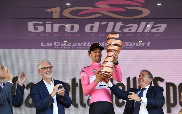 Tom Dumoulin won the 2017 Giro d'Italia