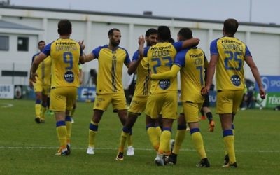 Maccabi Tel Aviv enjoyed a 2-0 win in Iceland. Picture: MTA FC