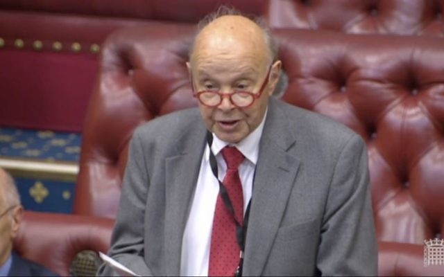 Lord Turnberg speaking in the House of Lords