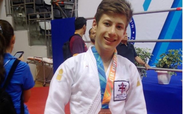 Jonah Alfert won Team GB's first medal of the 20th Maccabiah