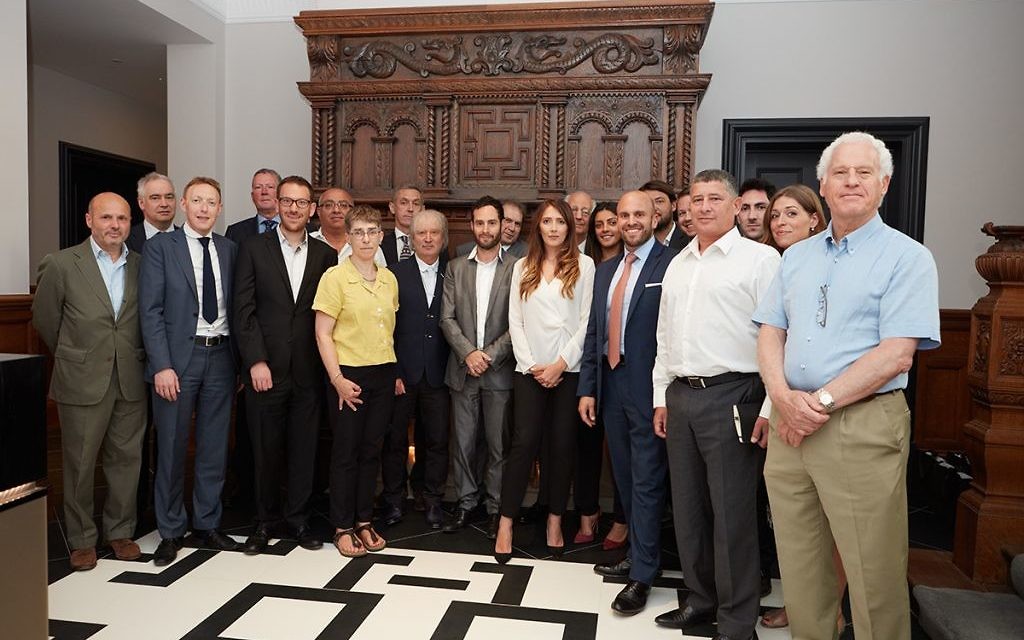 Otto Schiff Plaque Unveiling: Paul Godfrey and the team