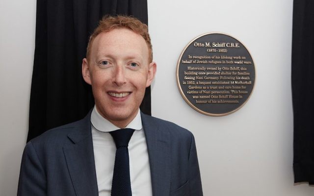Otto Schiff Plaque Unveiling: Michael Newman CEO of The Assocation of Jewish Refugees