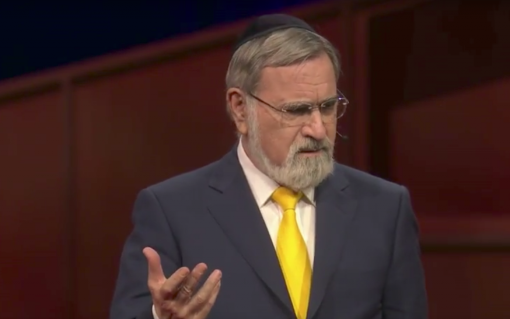Former Chief Rabbi Lord Sacks