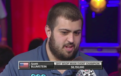 Scott Blumstein after winning the tournament.

(Source: Screenshot from ESPN video)