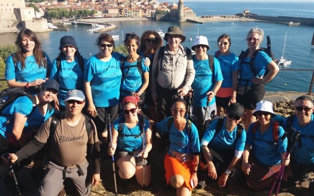 Start of day 1: Collioure viewpoint