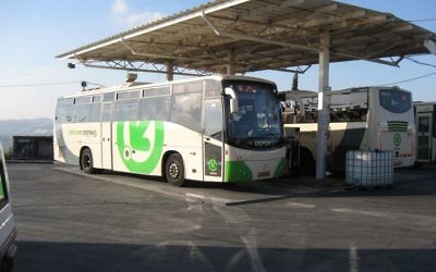 An Israeli bus
