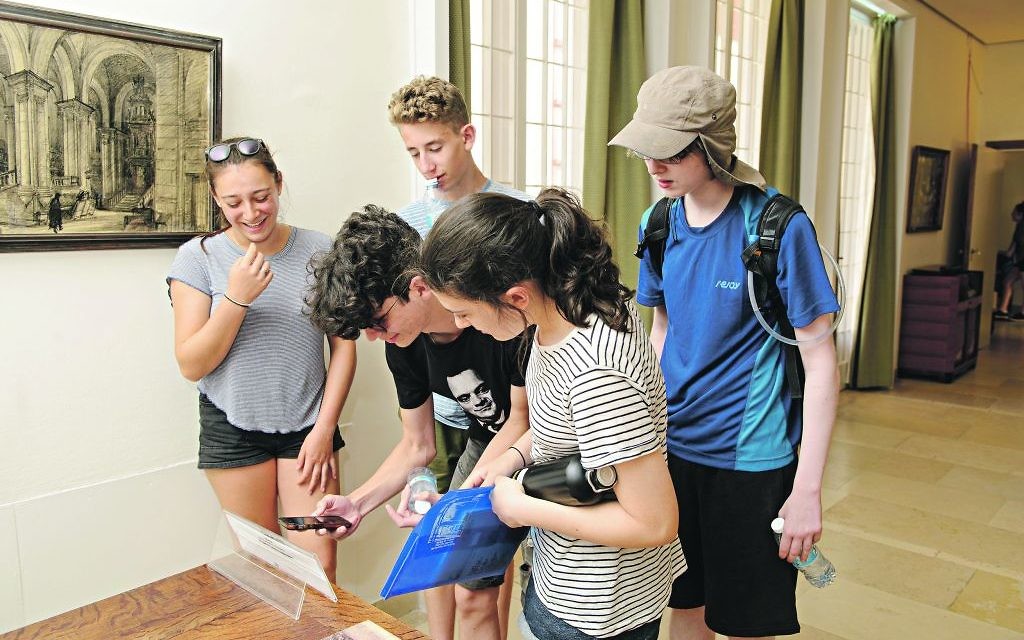 Teenagers taking part in last year's hackathon, organised by Jewish Interactive