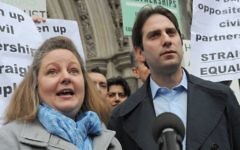 Rebecca Steinfeld and Charles Keidan

Photo credit: Charlotte Ball/PA Wire