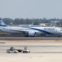 A newEl Al new aircraft, Boeing 787 Dreamliner at Ben Gurion International Airport,

Photo by: Nimrod Glikman - JINIPIX