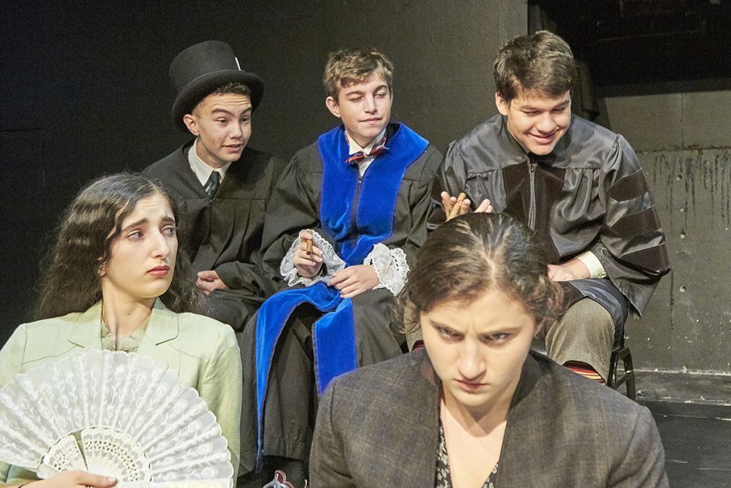 "Alice and the Black Hole Blues" production at Edinburgh Fringe. 

Photo credit: Brian Dean Photography /JCHS.