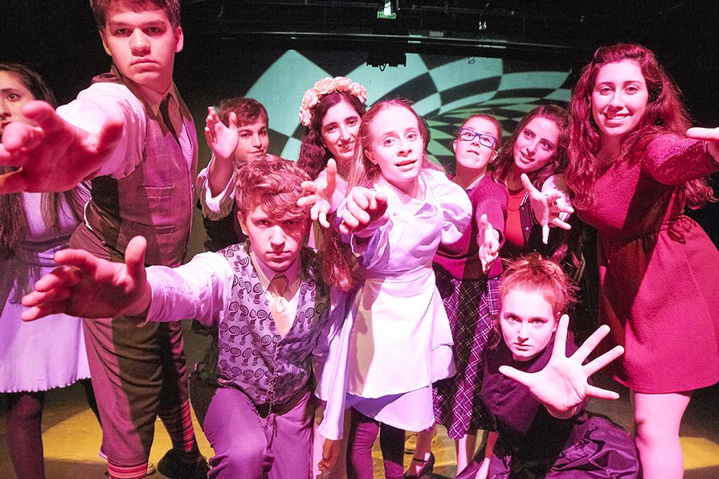 "Alice and the Black Hole Blues" production at Edinburgh Fringe. 

Photo credit: Brian Dean Photography /JCHS.