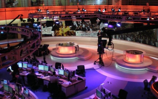Newsroom of Al Jazeera English, Doha