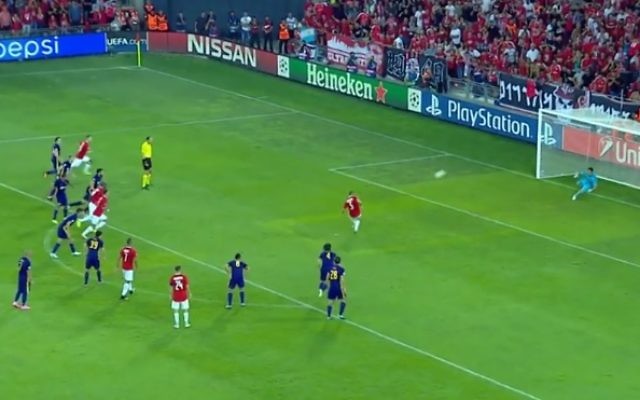 Shir Tzedek converts from the penalty spot to give Hapoel Be'erSheva a 2-1 first leg win