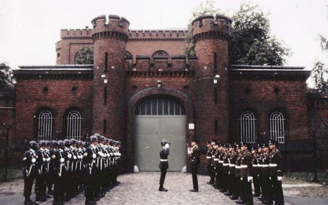 Changing the guard at Spandau Prison