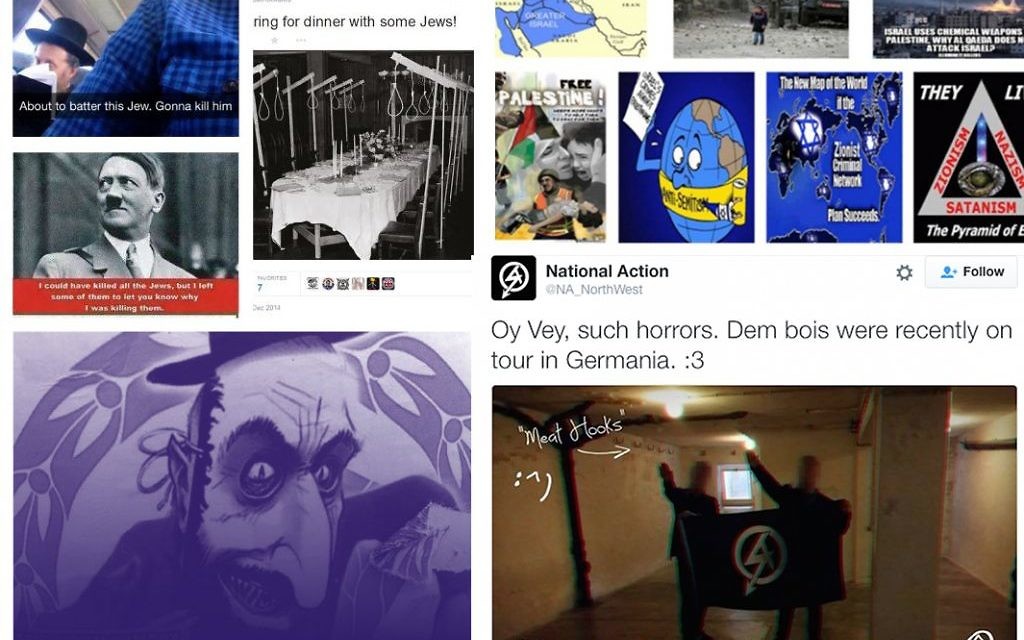 Examples of far-right, and conspiratorial anti-Semitic material found online