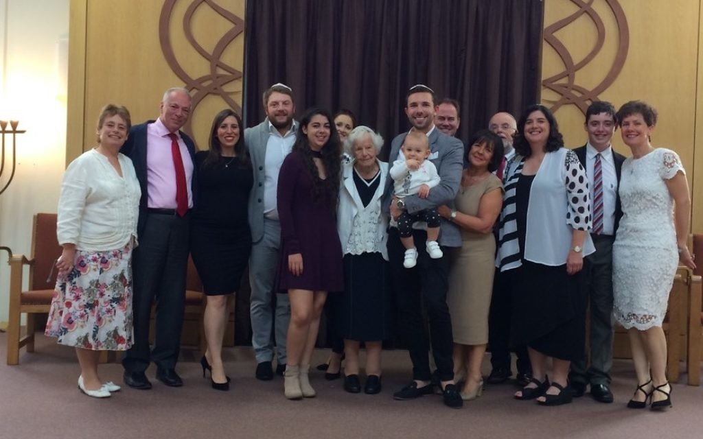 Ruth Shire and her family at BPS