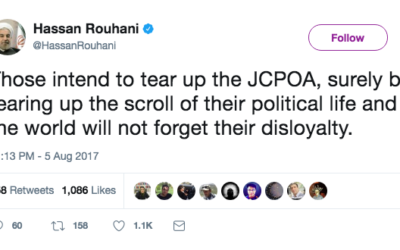 Hassan Rouhani's tweet
