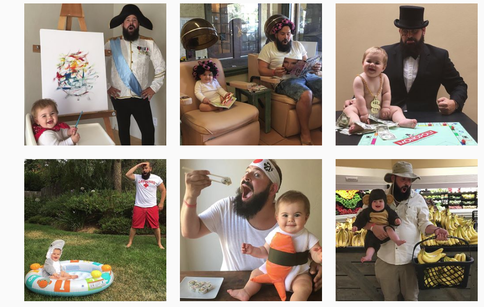 Jewish dad and baby daughter become Instagram stars | Jewish News