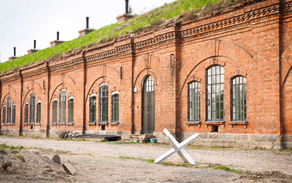 Seventh fort barracks the  Žaliakalnis district of Kaunas, Lithuania, used as concentration camp by the Nazis during their occupation of Lithuania. (Wikipedia/ Kaunofortas)