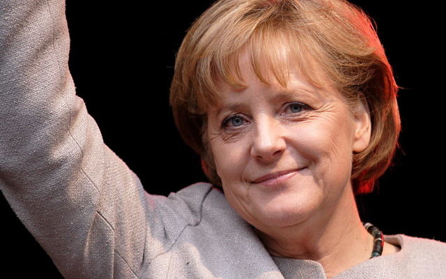 German chancellor Angela Merkel.