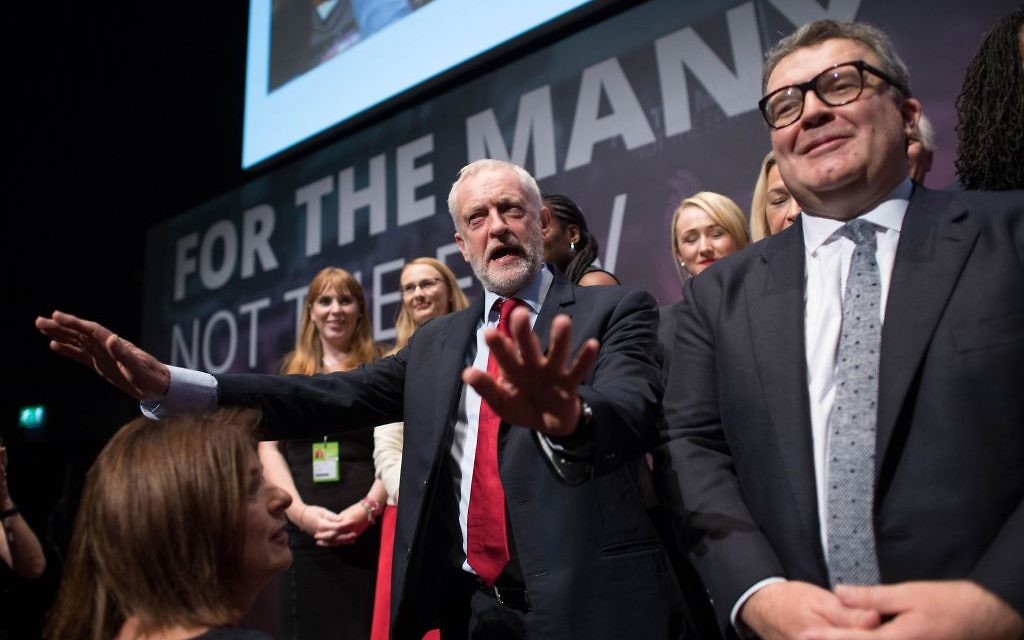 Labour leader Jeremy Corbyn and his shadow cabinet pose for a photograph at the Labour Party annual conference at the Brighton Centre, 

 Photo credit: Stefan Rousseau/PA Wire