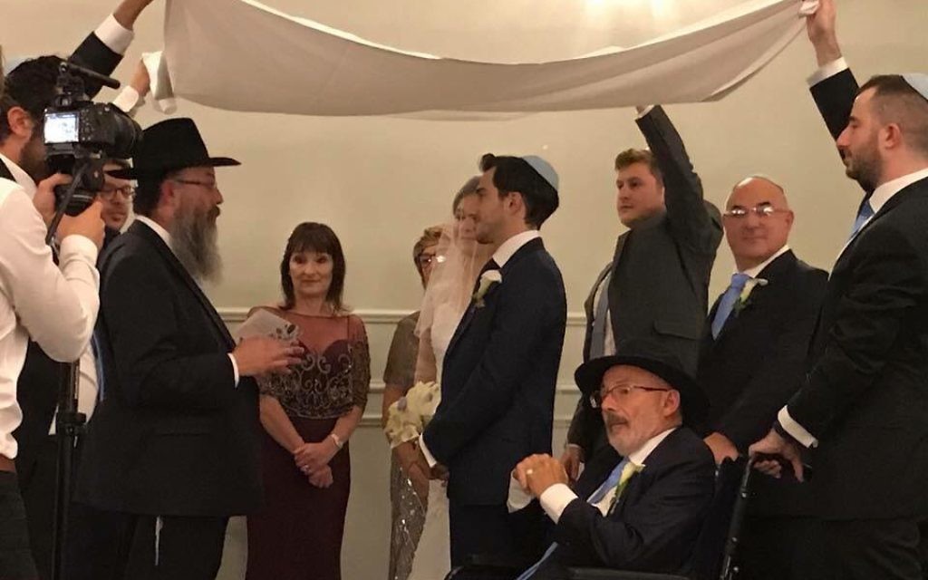 The second ceremony taking place in the Hilton Hotel, nearby the Grand Hotel. 

Credit to photo: 
Samantha Blumenthal