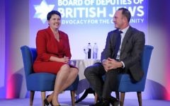 Ruth Davidson in conversation with the BBC’s Director of News and Current Affairs James Harding