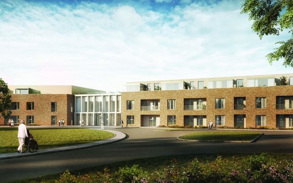 A blueprint of how the Princess Alexandra home will look