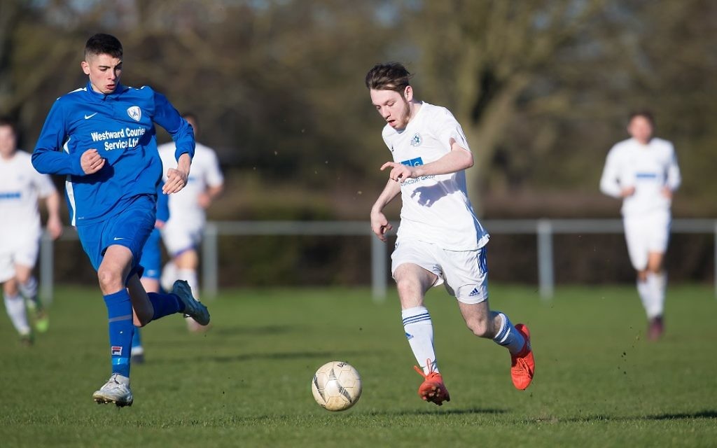 Adam Burchell scored twice for Lions