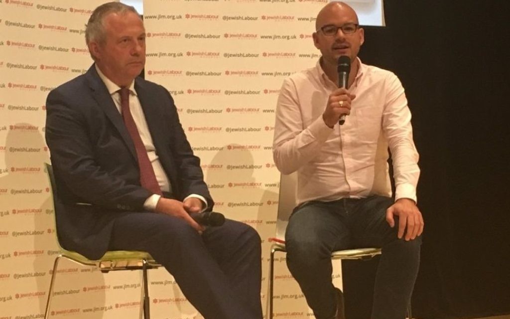 John Mann MP (left) with Progress Online's Richard Angell (right)

Credit: Cllr Sam Stopp