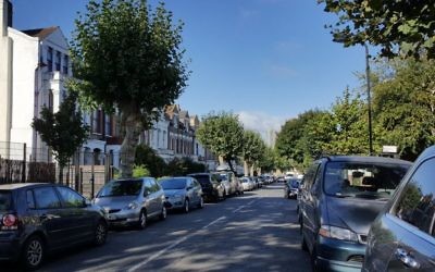A residential street in Stamford Hill