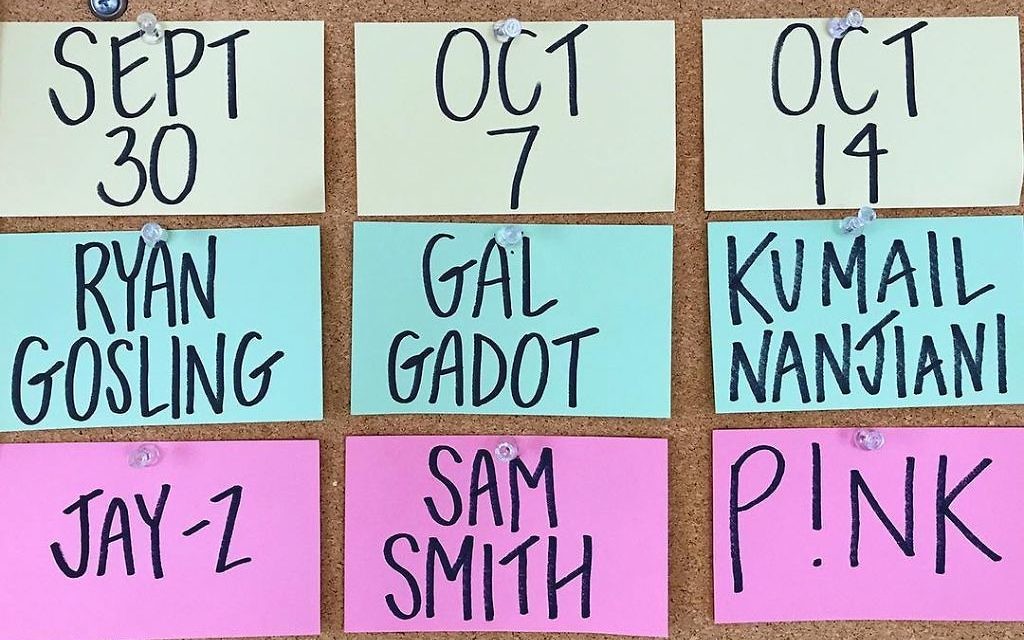 Gal Gadot will host Saturday Night Live on Oct 7