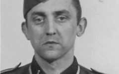 Hubert Zafke in his Nazi uniform Hubert Zafke in his Nazi uniform