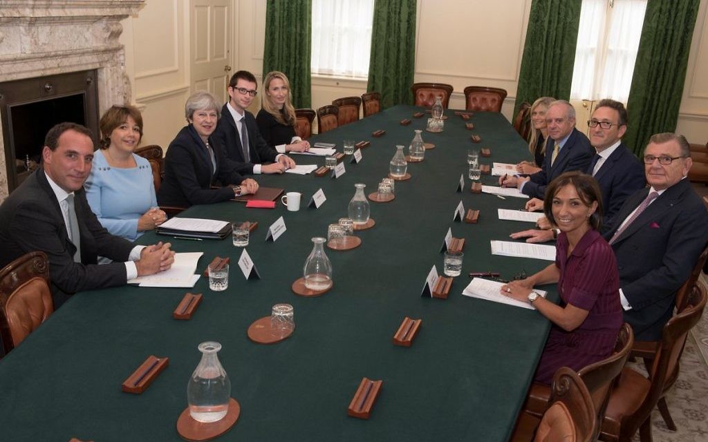 JLC delegation meeting with the Prime Minister in September 2017