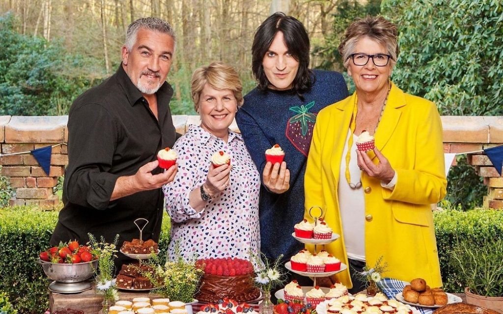 Paul Hollywood (left) was pictured in a Nazi uniform