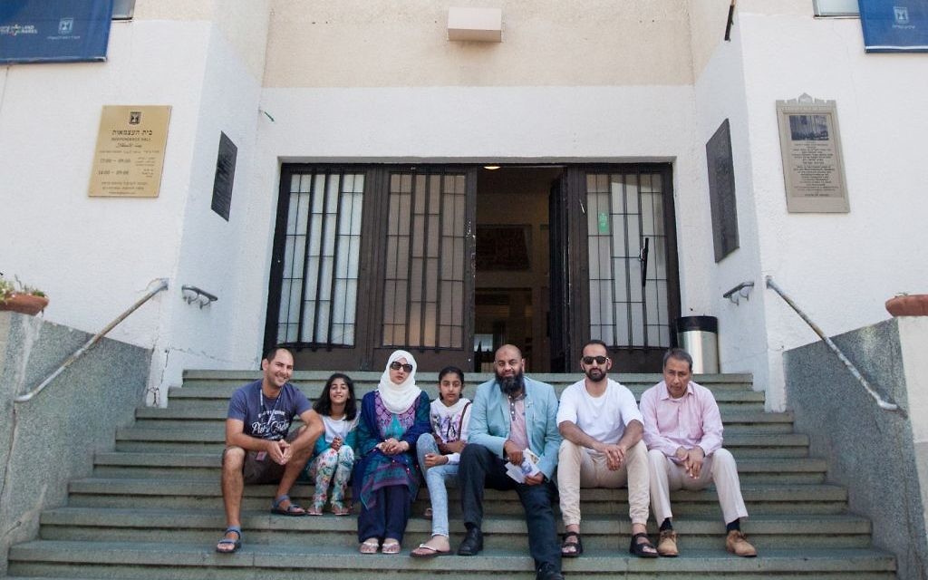 The delegation in Tel Aviv The delegation in Tel Aviv