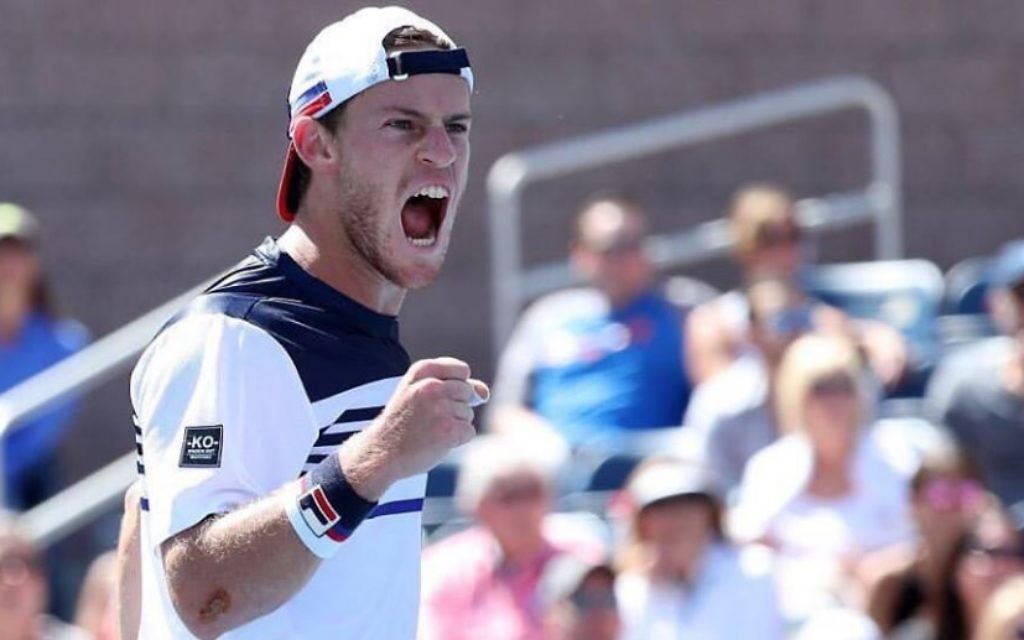 Diego Schwartzman is through to the quarter-finals of the US Open