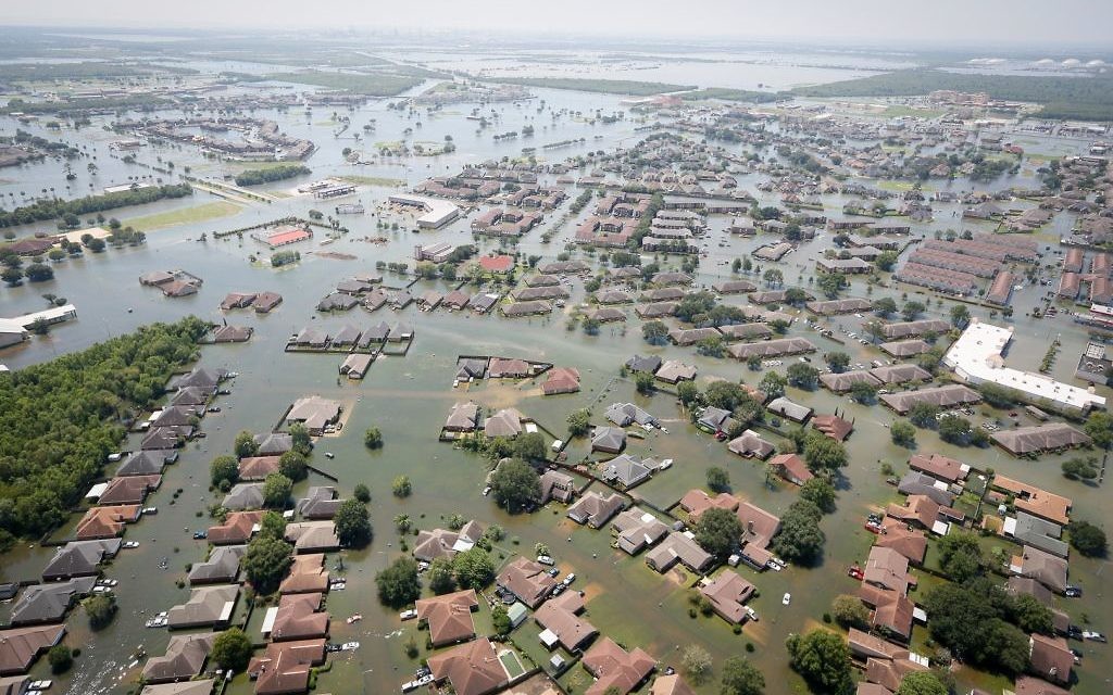 Flooding in Texas on August 31