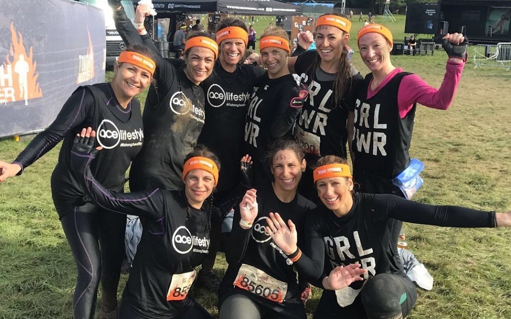 It's all smile after the completion of one of 'the toughest obstacle course on the planet'