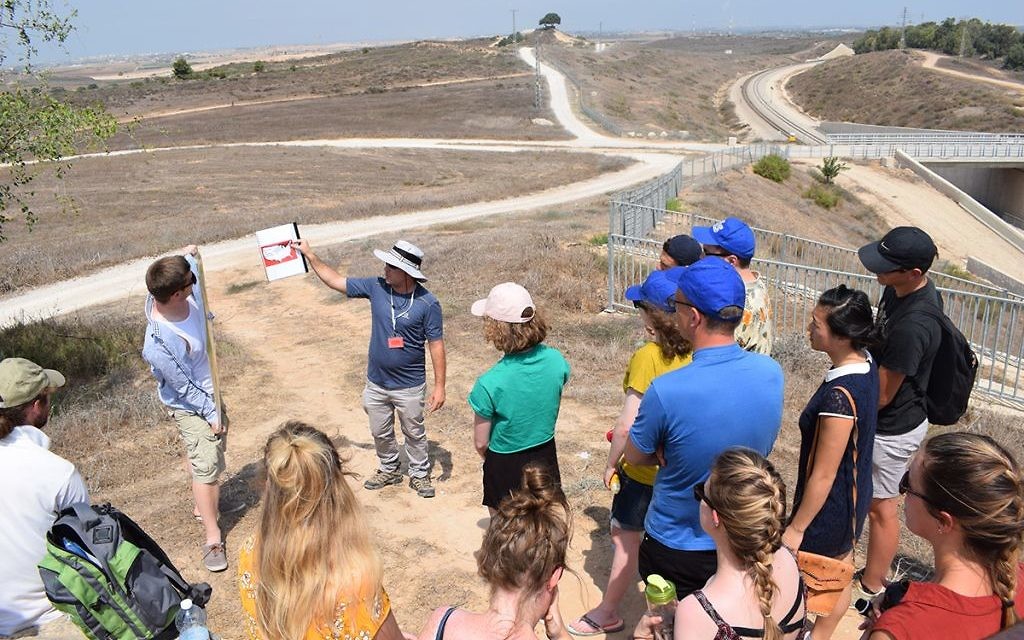 The Real Deal group on the Gaza border The Real Deal group on the Gaza border